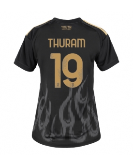 Juventus Khephren Thuram #19 Maglia Gara Terza Repliche 2026-27 Donna Maniche Corte Juventus Khephren Thuram #19 Maglia Gara Terza Repliche 2026-27 Donna Maniche Corte
